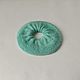 Scrunch elastic band-knitted elastic band for hair (voluminous) ' mint', Scrunchy, Moscow,  Фото №1