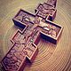 A pectoral cross made of Pear, Phalanx ring, Kaliningrad,  Фото №1