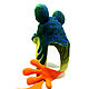 Puppet theatre: Hat 'Frog'. Puppet show. HANDMADE Studio. Online shopping on My Livemaster.  Фото №2