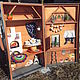 Suitcase-Cabin for three bears. Doll houses. suitcases & fairy tales. My Livemaster. Фото №4