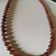 СССР натуральный халцедон 47 см бусы винтаж шик. Бусы. Vintage Gems Bijoux. Ярмарка Мастеров.  Фото №6