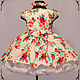 Baby dress 'flower' Art.159. Childrens Dress. ModSister/ modsisters. Ярмарка Мастеров.  Фото №5
