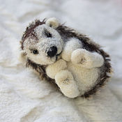 Куклы и игрушки handmade. Livemaster - original item felt toy: Hedgehog. Handmade.