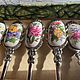Dessert forks 'Spring flowers' 6 pcs., Europe. Vintage Cutlery. Dutch West - Indian Company. Online shopping on My Livemaster.  Фото №2
