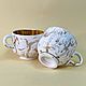  Tea together, 300 ml. Mugs and cups. Creative workshop Cheerful porcelain. My Livemaster. Фото №5