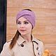Заказать Широкая двойная повязка на голову. DUET. Handmade accessories. Ярмарка Мастеров. . Повязки Фото №3