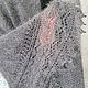 45 Down shawl. Traditional shawl made of goat down. Plaid knitted. Shawls1. Puhovyj ,,Raj' ot Zinfiry (Orenbur). My Livemaster. Фото №11
