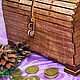 Сундук для мелочей "Old chest". Шкатулки. Chudo-samodelki. Ярмарка Мастеров.  Фото №4
