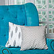 Чехол Feather из американского хлопка. Подушки. Cozyland. Ярмарка Мастеров.  Фото №4