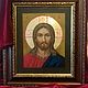 Рукописная работа. Иисус Христос, Иконы, Москва,  Фото №1