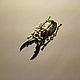 Брошь № 7 Жук-олень. Brooch № 7 Lucanus. Брошь-булавка. Сергей Август (AugS). Ярмарка Мастеров.  Фото №6