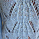 Нежнейший свитер. Свитеры. Knit by Heart - Вязаная одежда 富. Ярмарка Мастеров.  Фото №6