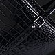 Сумка-папка из кожи крокодила IMA0776B4. Классическая сумка. CrocShop товары из экзотической кожи. Ярмарка Мастеров.  Фото №5