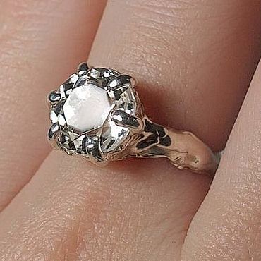 Украшения ручной работы. Ярмарка Мастеров - ручная работа Кольцо с горным хрусталем. Handmade.