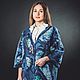 Cardigan coat made of wool Evening Tuscany. Coats. Sokolova Oksana  woolhandmade (woolhandmade). Online shopping on My Livemaster.  Фото №2