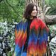 Заказать Радужный шарф, палантин из шерсти. IRINA GRUDKINA Handmade Knitwear. Ярмарка Мастеров. . Палантины Фото №3