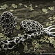 "Structure" серебряные серьги. Серьги классические. Сны леса. Ярмарка Мастеров.  Фото №5
