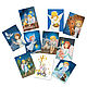 Angels Postcards-Babies for Christmas Mini Postcards, Cards, St. Petersburg,  Фото №1