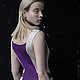вязаное платье colorblock. Платья. Евгения дизайнер по трикотажу (alzoba). Интернет-магазин Ярмарка Мастеров.  Фото №2