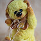 Мишка тедди Лучик. Мишки Тедди. Teddy by Olga Prokudina. Ярмарка Мастеров.  Фото №5