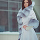 Белоснежная лиса. Шубы. Creative workshop 'Bagira'. Ярмарка Мастеров.  Фото №5