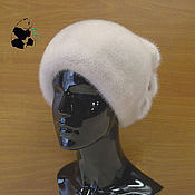 Аксессуары handmade. Livemaster - original item Model female hat fur Finnish mink. Art.CC-49. Handmade.