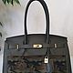 Сумка в стиле a'la Birkin 35 shoulder. Классическая сумка. Magic denim in art. Интернет-магазин Ярмарка Мастеров.  Фото №2