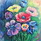 Picture,a painting in oils flowers. Pictures. Picture&miniature lacquer painting. Online shopping on My Livemaster.  Фото №2