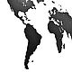 Mapa del mundo decoración de la pared de madera negro 180x108 cm. Decor. mybestbox (Mybestbox). Ярмарка Мастеров.  Фото №4