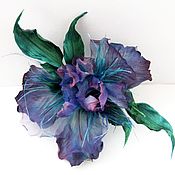 Украшения handmade. Livemaster - original item Iris silk. Handmade.