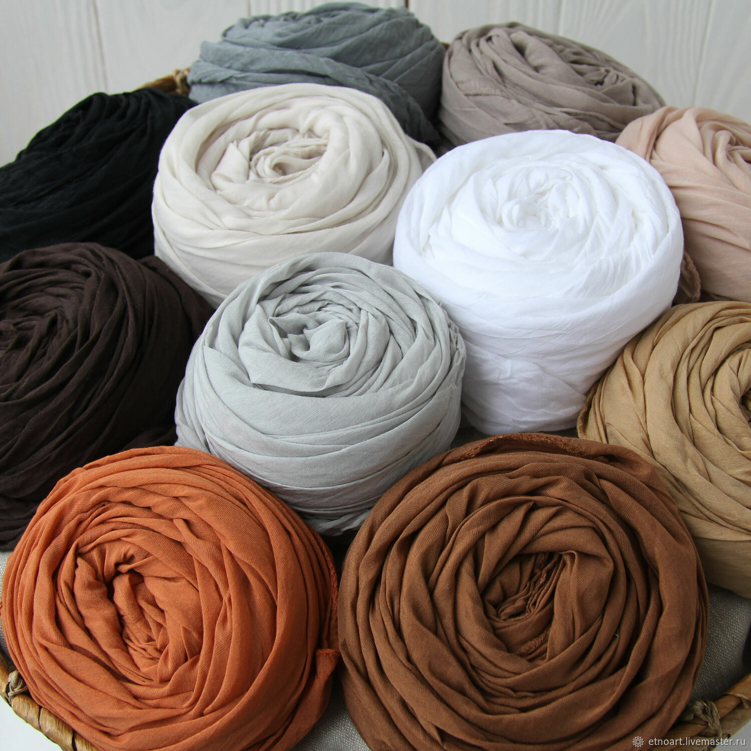 Cotton scarf-handkerchief, Shawls1, Tomsk,  Фото №1