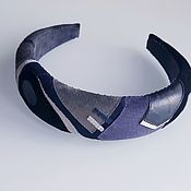 Украшения handmade. Livemaster - original item Headband/headband made of genuine leather. Handmade.