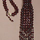 Order Tie of beads with pendants. Elena Rodina. Livemaster. . Necklace Фото №3