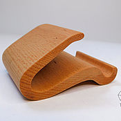 Для дома и интерьера handmade. Livemaster - original item Phone stand made of solid wood (beech). Handmade.