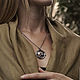 Серебряная подвеска c лунным камнем "Полнолуние", кулон. Подвеска. BlackTree (InSilver). Ярмарка Мастеров.  Фото №4
