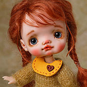 Куклы и игрушки handmade. Livemaster - original item Articulated doll Lusha on the body ob11. Handmade.