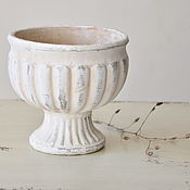 Цветы и флористика handmade. Livemaster - original item Concrete mini pot Provence for flowers and home decor. Handmade.