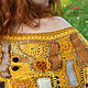 Shawl crochet 'Kiss' based on paintings by Gustav Klimt. Shawls. asmik (asmik). My Livemaster. Фото №4