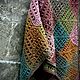 Knitted shawl 'Autumn palette'. Shawls. YULYA BLACKBERRY. My Livemaster. Фото №6