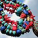 Арабески - колье объемное восточное с крупным кулоном. Колье. Roxana Jewelry for you. Ярмарка Мастеров.  Фото №5
