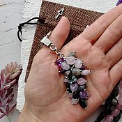 Сумки и аксессуары handmade. Livemaster - original item Keychain talisman for keys made of natural stones. Handmade.