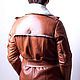 Order Sheepskin women's 'Red'. Юлия Левшина. Авторский войлок COOLWOOL. Livemaster. . Afghan Coats Фото №3