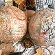 Новогодние шары "Пуансеттия и птичка" (набор). Елочные игрушки. 'Стол Подарков' (Елена). Интернет-магазин Ярмарка Мастеров.  Фото №2