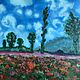 Poppy Field in Genervie by Monet. Pictures. (matuchkQ). Online shopping on My Livemaster.  Фото №2