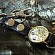 Pocket steampunk keychain watch 'OPEN GEAR'. Pocket watch. Neformal-World. My Livemaster. Фото №5