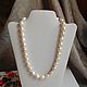  Large white pearl necklace. Necklace. Ludmila-Stones (Ludmila-Stones). My Livemaster. Фото №4