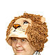 The hat for the bath felt Lion handmade. Bath accessories. Dolls Elena Mukhina. Online shopping on My Livemaster.  Фото №2