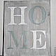 Декоративная табличка Home