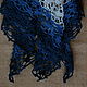 Scarf made of cotton and linen 'Iceland'. Shawls1. SolarisArtis. Online shopping on My Livemaster.  Фото №2