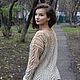 Свитер "Карамель". Свитеры. Наталья Веренева. Ярмарка Мастеров.  Фото №4